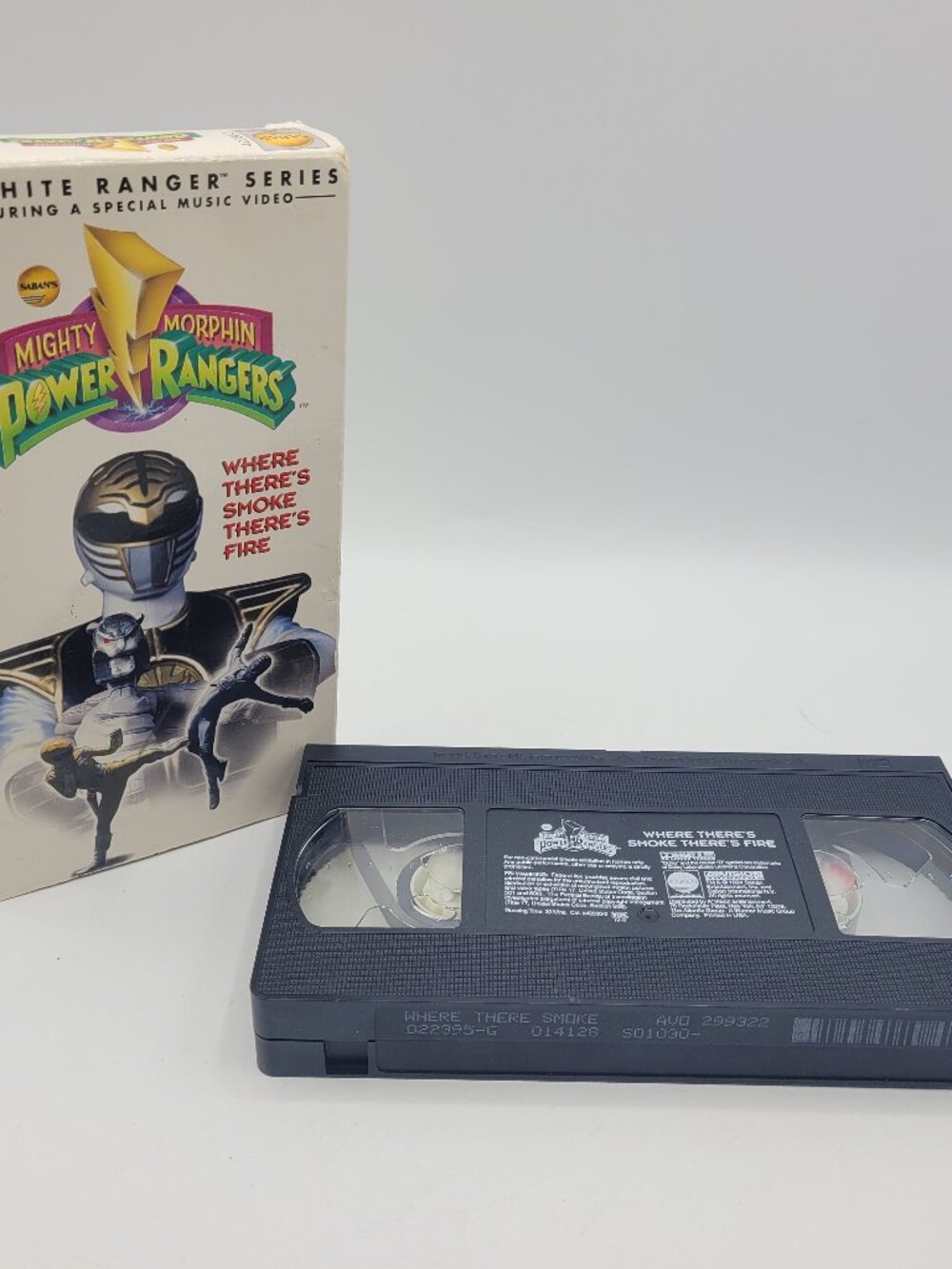 Mighty Morphin Power Rangers: Where There's Smoke There's Fire (VHS, 1995)
